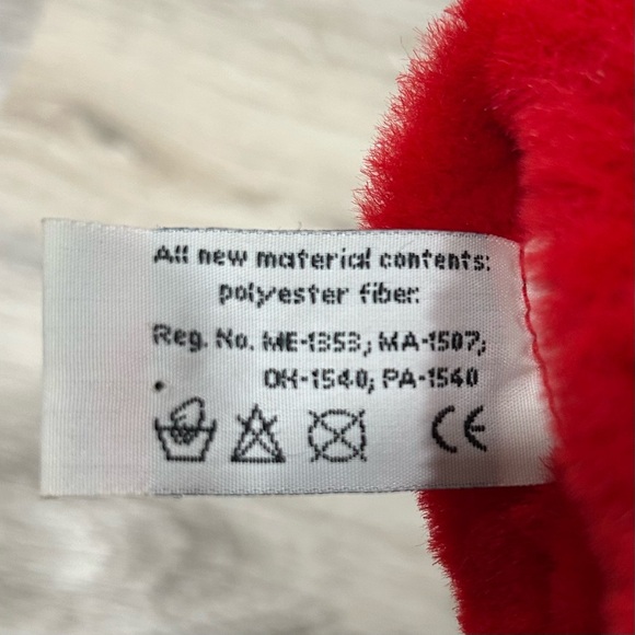 Vintage 90s Scholastic Clifford Big Red Dog Hand Puppet Plush Stuffed Animal Toy - Picture 5 of 6